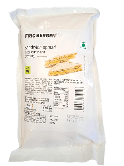 Fric Bergen Sandwich Spread Thousand Island Dressing -1kg