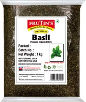 Frutin's Premium Dry Basil Leaves-1kg