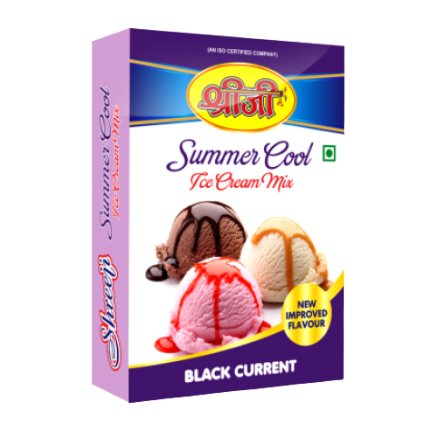 Ice Cream Mix (Black Current)