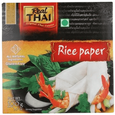 Real Thai Rice Paper Round (16cm), 100g