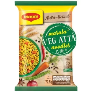 Maggi Masala Veg Atta Noodles -72 g Pouch