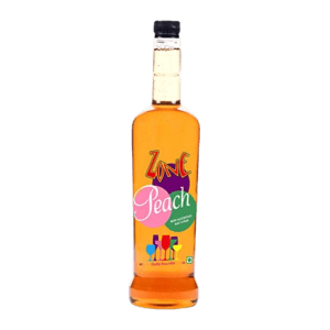 Zone Peach Flavoured Bar Syrup, 1000ml