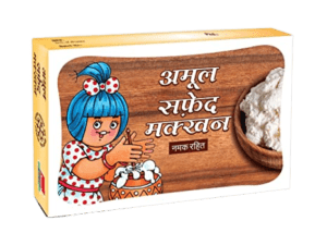 Amul White Butter, (Safed Makkhan) 100 g