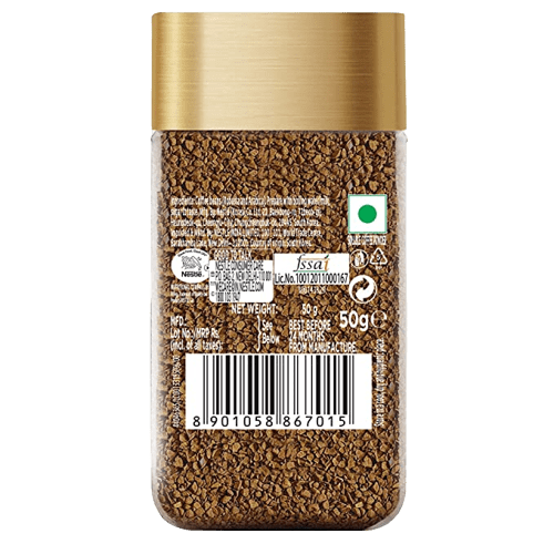 Nescafe Gold Rich and Smooth Coffee Powder 50g Glass Jar - Bansal Food  Decor Plaza