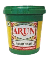 ARUN Food Colour (Bright Green) - 100 g