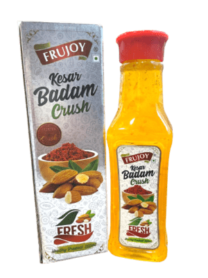 Frujoy Kesar Badam Crush Bottle – 750 ml