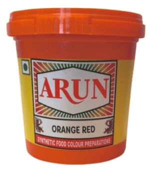 ARUN Food Colour (Orange Red) - 100 g