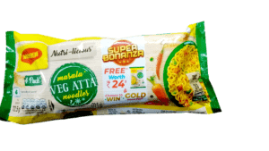 Maggi Masala Veg Atta Noodles -290g Pouch