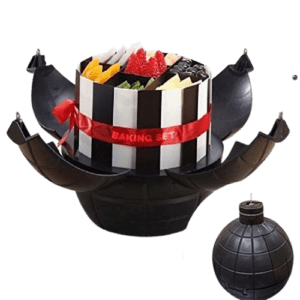 Bomb Shape Cake Stand Surprise Cake Stand