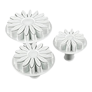 Veined Sunflower Gerbera & Daisy Plunger Cutter