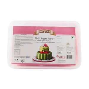Bakersville Vizyon Sugar Paste (Pink) - 1 kg