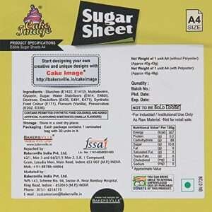Bakersville Sugar Sheets - 30 Pcs