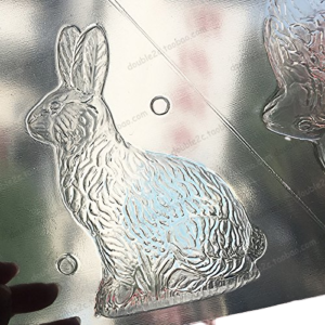 Plastic Chocolate Mould - Rabbit Shape