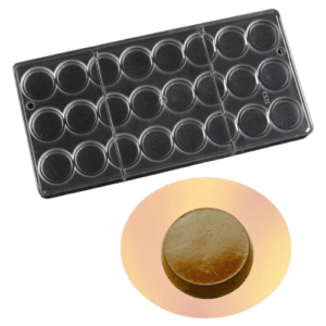 Shunda Chocolate Mould - Coin Shape