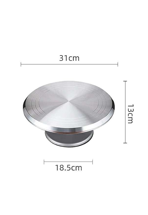Round Stainless Steel Cake Turntable at Rs 800/piece in Pune