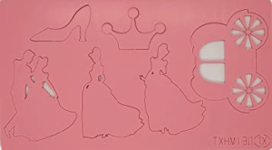 DIY Stamp Acrylic Couple and Crown Shape Cake Decorating - TXHM130
