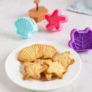 Sugarcraft Plunger Cutter Set - (Sea Shape)