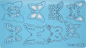 DIY Stamp Acrylic Butterfly Shape Cake Decorating - TXHM132