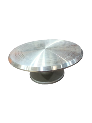 Stainless Steel Smooth Turntable Cake Stand