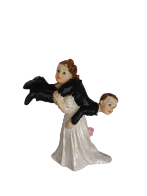 Decor Equip Love Bride & Groom Cake Topper