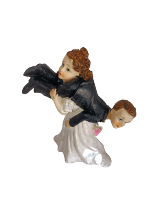 Decor Equip Love Bride & Groom Cake Topper