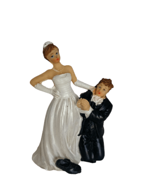 Decor Equip Love Bride & Groom Cake Topper