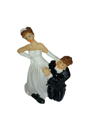 Decor Equip Love Bride & Groom Cake Topper