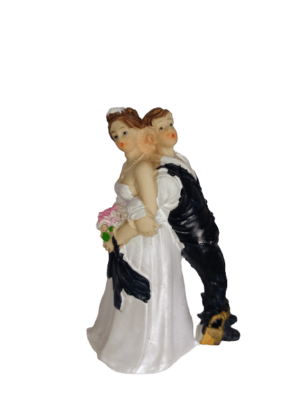 Decor Equip Love Bride & Groom Cake Topper