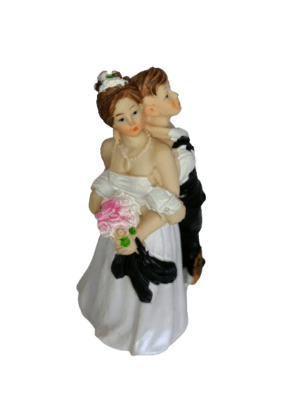 Decor Equip Love Bride & Groom Cake Topper