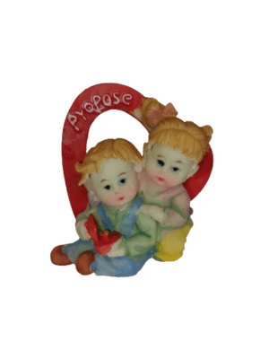 Decor Equip Baby Boy & Girl Propose Toy Cake Topper Miniatures