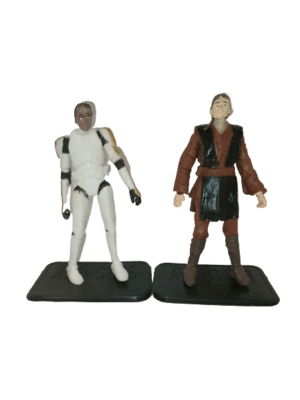 Decor Equip Starwars Heroes Toy Cake Topper Miniatures