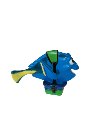 Decor Equip Blue Fish Toy Cake Topper Miniatures