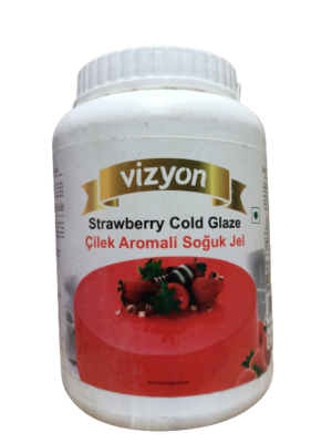 Bakersville Vizyon Cold Glaze (Strawberry) - 2.5 Kg