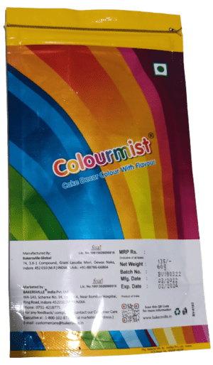 Bakersville Colourmist Dry Colour Pouch - 60 gm