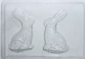 Plastic Chocolate Mould - Rabbit Shape