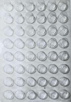 Plastic Chocolate Mould - Circle Coin Shape
