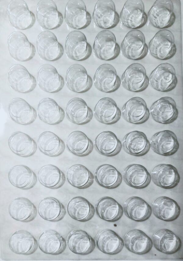 Plastic Chocolate Mould - Circle Coin Shape