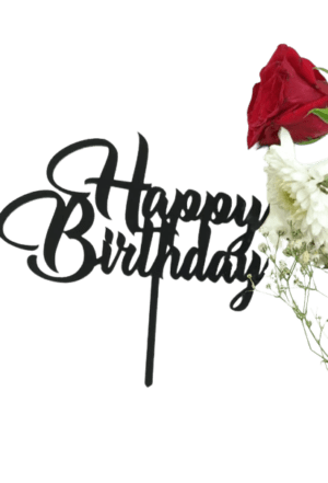 Decor Equip ‘Happy Birthday Tag’ Cake Topper