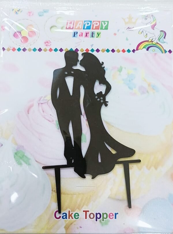 Decor Equip 'Couple Tag’ Cake Topper