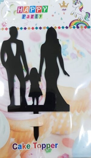 Decor Equip 'Family Love Tag’ Cake Topper