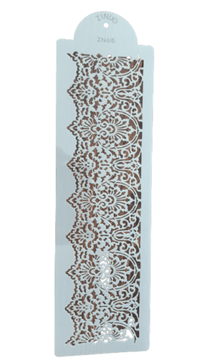 Decor Equip Cake Stencil Long - ZN615