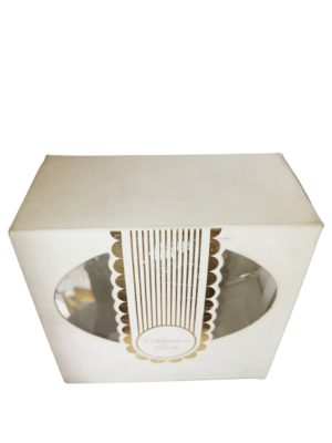 Decor Equip Gift Box | Chocolate Box | Cookies Box - White Square Shape