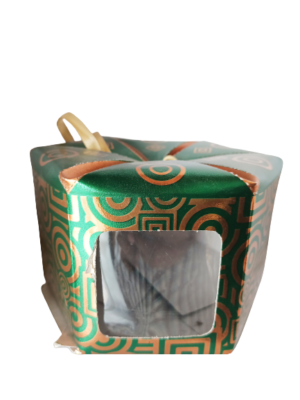 Decor Equip Gift Box | Chocolate Box | Cookies Box - Green Big Round Shape Box