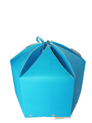 Decor Equip Gift Box | Chocolate Box | Cookies Box - Blue Big Round Shape Box