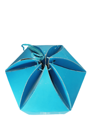 Decor Equip Gift Box | Chocolate Box | Cookies Box - Blue Big Round Shape Box