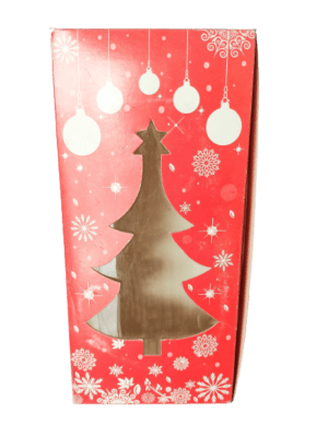 Decor Equip Gift Box | Chocolate Box | Cookies Box | – Big Red Christmas Tree Rectangle Shape Box