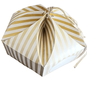 Decor Equip Gift Box | Chocolate Box | Cookies Box – Big Golden Circle Shape Box