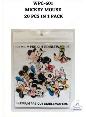 Edible Wafer Paper Cake Topper - Micky Mouse - Tastycrafts Premium Pre-Cut - WPC – 601