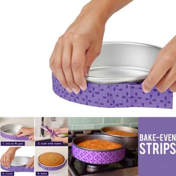 Bake Even Cake Pan Strips - 2Piece