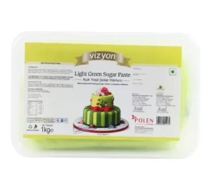 Bakersville Vizyon Sugar Paste (Light Green) - 1 kg